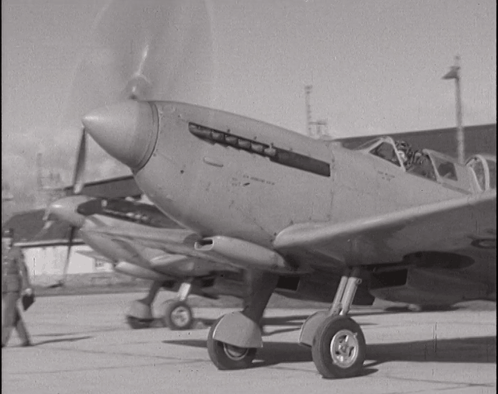 mv297aa_E72.4_Last of Famous Aircraft Spitfires Retire