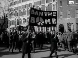 mv298aa_E92.1_Students ‘Ban The Bomb’ March Ends In Explosion