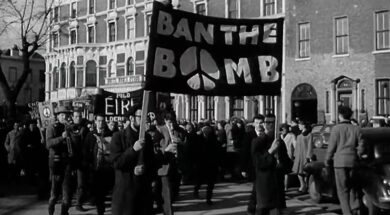 mv298aa_E92.1_Students ‘Ban The Bomb’ March Ends In Explosion